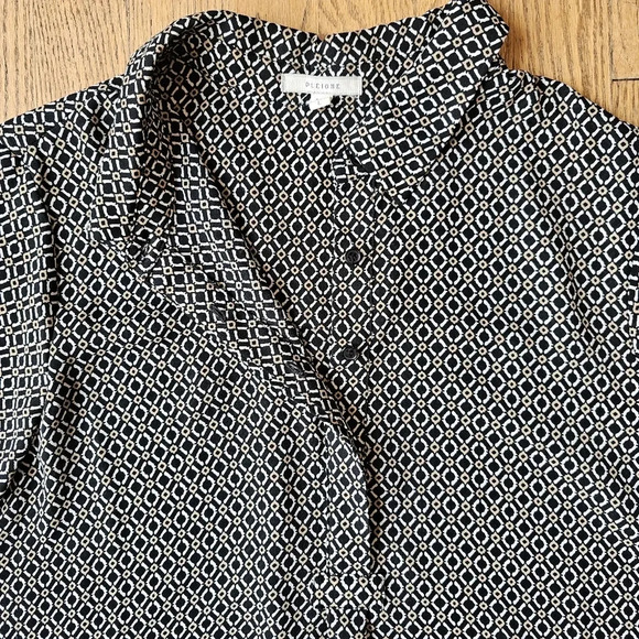 Pleione womens blouse Shirt size L - Picture 3 of 6
